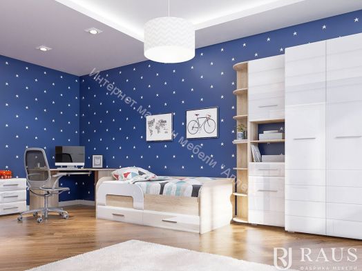 Подростковая мебель "Инесса NEW" Композиции и модули