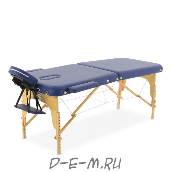 Массажный стол складной деревянный Med-Mos JF-AY01 2-х секционный (МСТ-003Л)