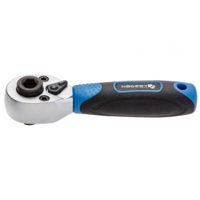HT1R391 Трещотка 1/4" для насадок и бит 1/4" HOEGERT