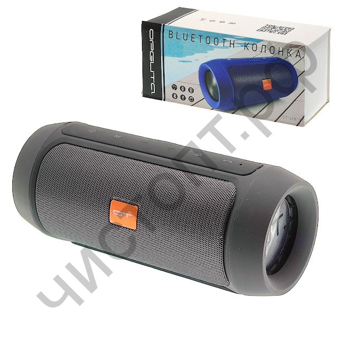 Колонка универс.с радио OT-SPB11 Черная (TF, USB, FM) аккум Power Bank