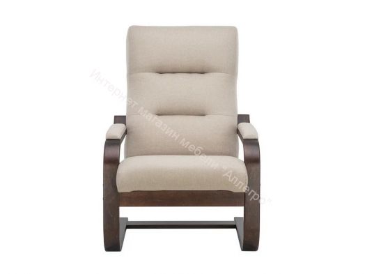 Кресло Leset Оскар ткань Малмо 05-Орех текстура