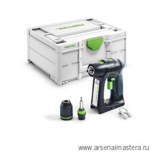 Аккумуляторная дрель-шуруповёрт FESTOOL C 18-Basic 576434