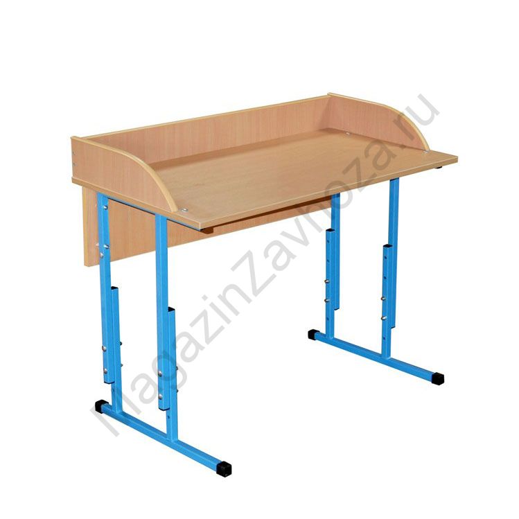 Парта Детская 1 Местная (Регулируемая) со стенками