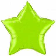Шар (18/45) Звезда, Салатовая.