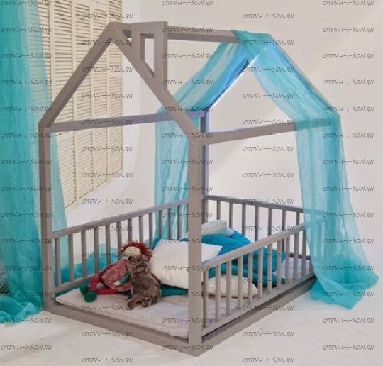 Кровать-домик Ненси Люкс Simple №8