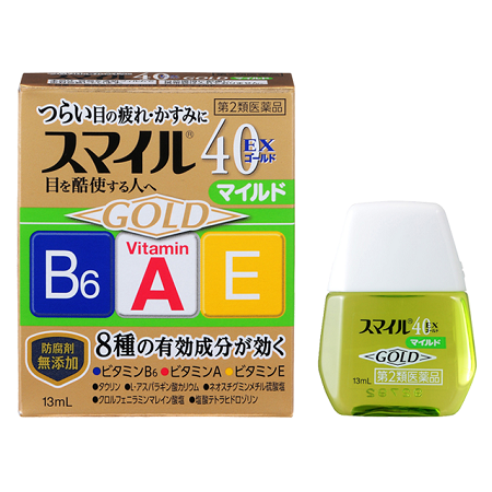 Lion Smile 40EX Gold Mild — мягкие возрастные глазные капли с таурином