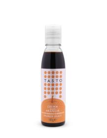 Крем бальзамический со вкусом апельсина 180 мл, Crema con Aceto Balsamico di Modena IGP gusto Arancia TASTO, Nero Modena 180 ml