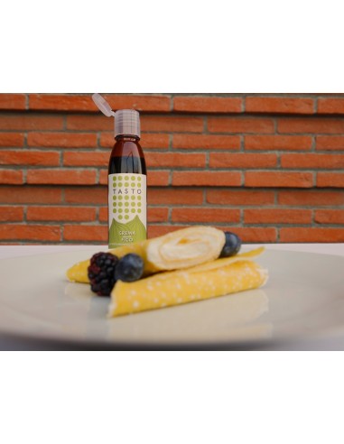 Крем бальзамический со вкусом инжира 180 мл, Crema con Aceto Balsamico di Modena IGP gusto Fico TASTO, Nero Modena 180 ml