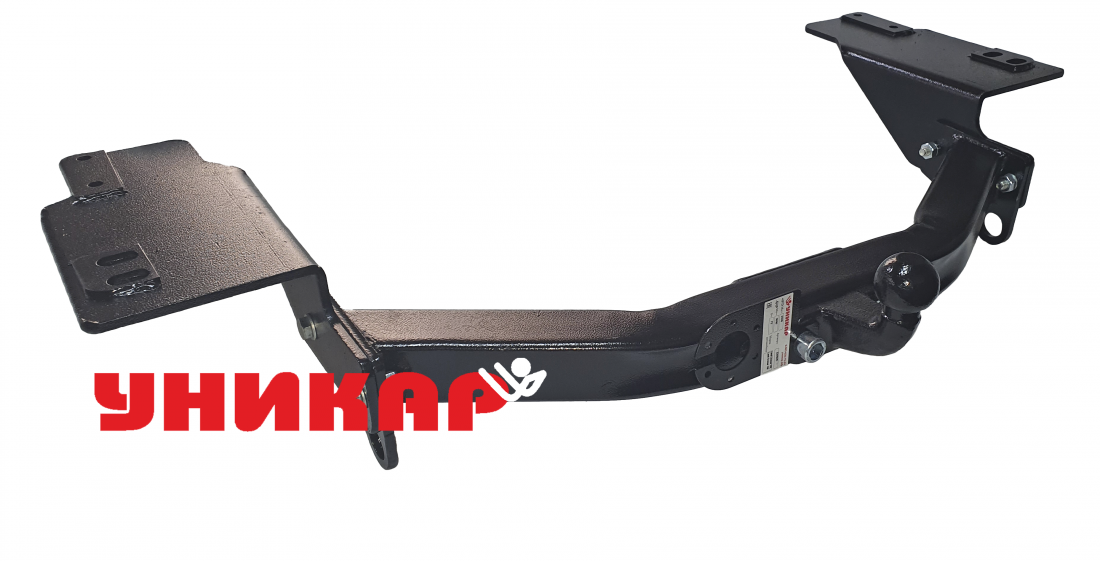 Фаркоп "Уникар" Toyota Land Cruiser 120, 150, Lexus GX 470  на 3 отверстия 9360