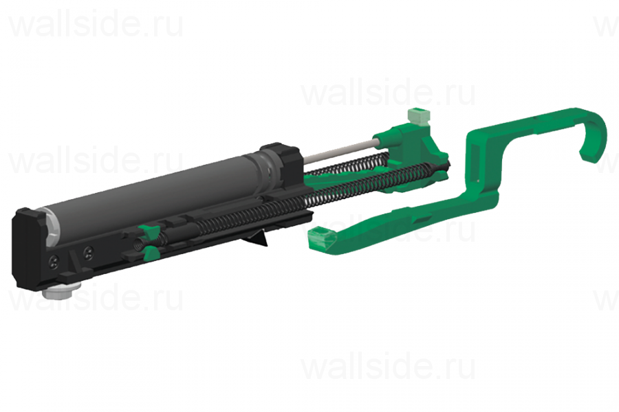 Доводчик для стеклянной двери Herkules Glass