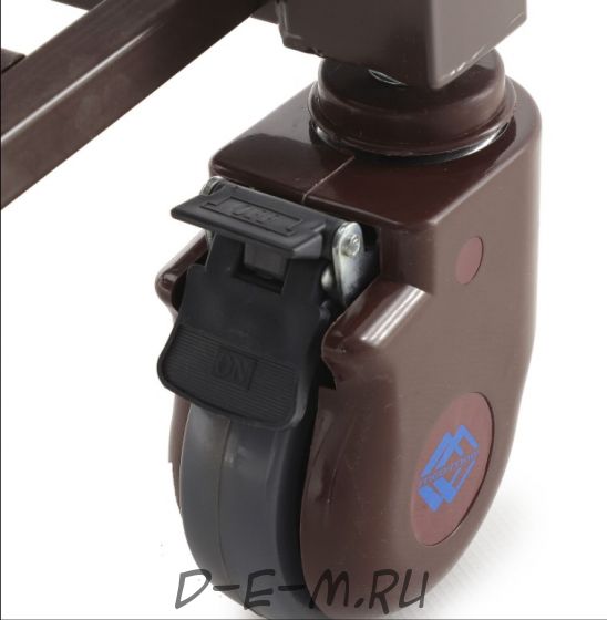 Кровать механическая Med-Mos Е-8 (MM-2024Н-02) (2 функции) ЛДСП с полкой и обеденным столиком