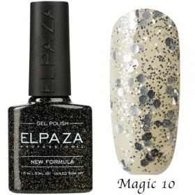 ELPAZA  Гель-лак  MAGIC STARS  №10 Россыпь звезд  10 мл