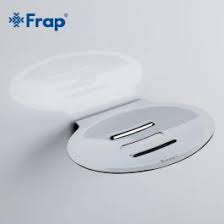 F3802-1 мыльница мет. с держателем (клеящаяся) FRAP