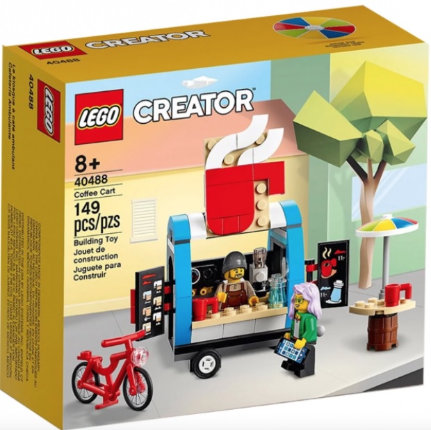 Конструктор LEGO Creator 40488 Тележка для кофе