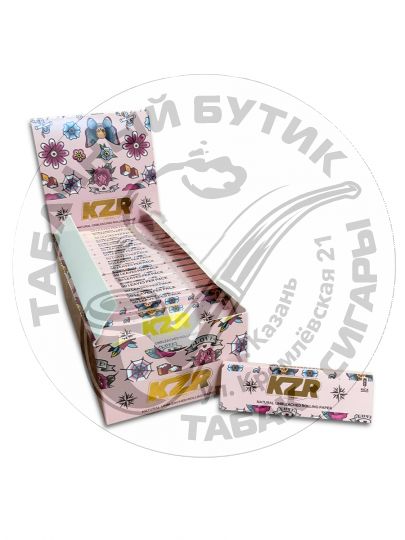 Бумага для самокруток «Tattoo pink» 7 см