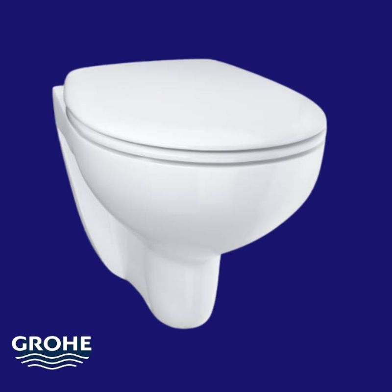 Rimless Asma Unitaz GROHE Bau Ceramic kod 39351000