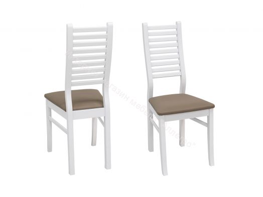 Cтул Leset Кентукки Белый/экокожа 514