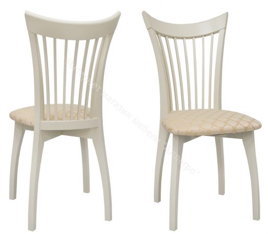 Стул Leset Орегон Слоновая кость 1013/жаккард Лозанна шерри Ж2.02