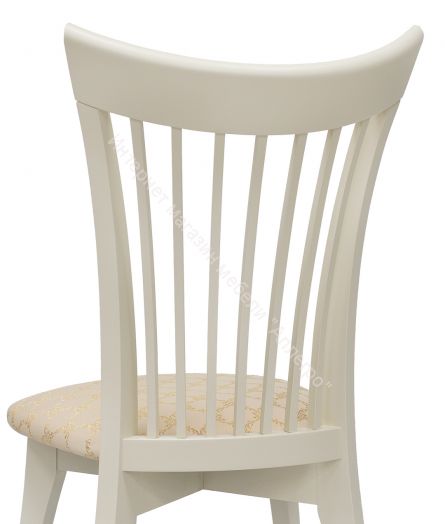 Стул Leset Орегон Слоновая кость 1013/жаккард Лозанна шерри Ж2.02