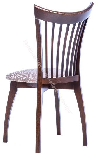 Стул Leset Орегон Орех шоколадный Т19/жаккард Yara diamond 37/3