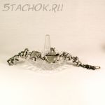 Браслет "Ноев ковчег" цвет олова (AJC США)