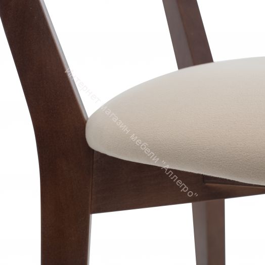 Стул Leset Чейз Орех шоколадный Т19/велюр Velutto 18