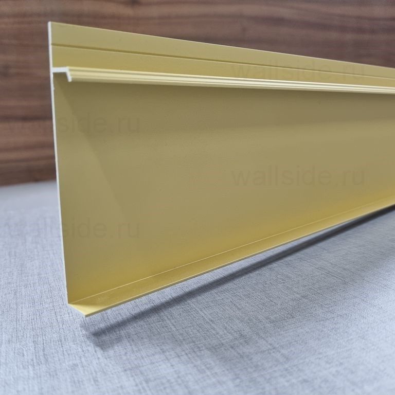 Скрытый плинтус Pro Design 235 Universal анодированный золотой