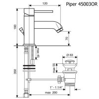 схема Emmevi Piper 45003OR