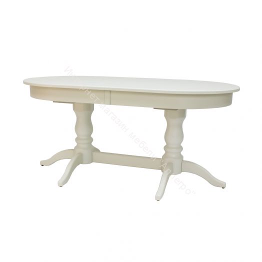 Стол раздвижной Leset Каролина 1P Слоновая кость 1013