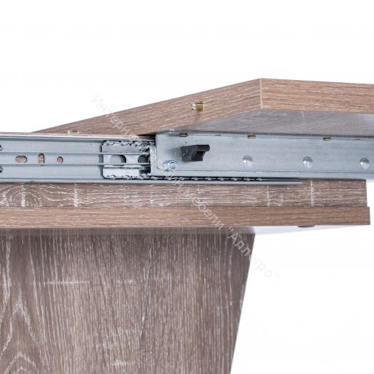 Стол раздвижной Leset Бари Дуб сакраменто/Антрацит