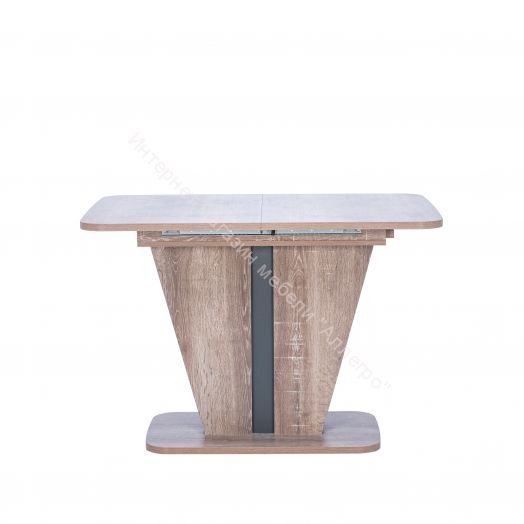 Стол раздвижной Leset Бари Дуб сакраменто/Антрацит