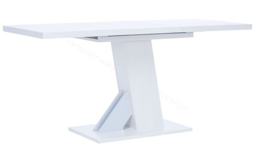 Стол раздвижной Leset Луссо Бодега белый/Серый