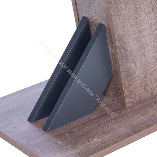 Стол раздвижной Leset Луссо Дуб сакраменто/Антрацит