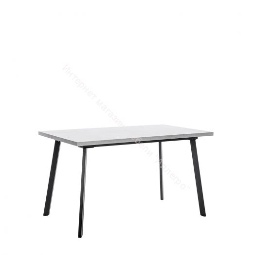 Стол раздвижной Leset Шенон 2Р металл Черный/Дуб Галифакс