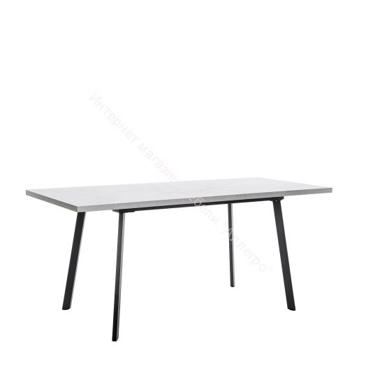 Стол раздвижной Leset Шенон 2Р металл Черный/Дуб Галифакс