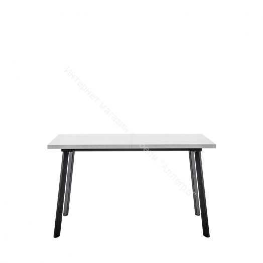 Стол раздвижной Leset Шенон 2Р металл Черный/Бетон