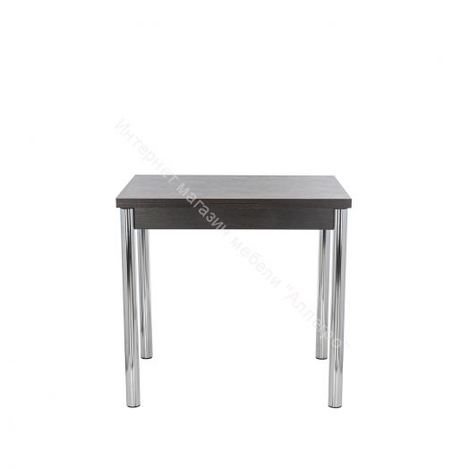 Стол раздвижной Leset Марсель 1Р Хром/Венге