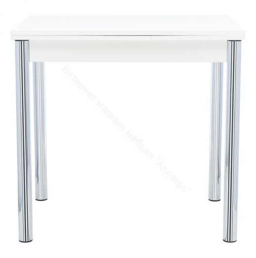 Стол раздвижной Leset Марсель 1Р Хром/Белый