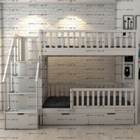 Кровать двухъярусная с ящиками Лейла Классика №20