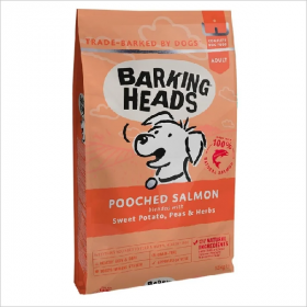 Сухой корм для собак Barking Heads Мисочку оближешь с лососем 12 кг