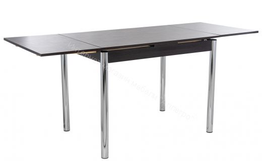 Стол раздвижной Leset Марсель 2Р Хром/Венге