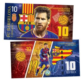 10 EURO Katalonia — Lionel Messi. Legends of FC Barselona. (Лионель Месси)​.UNC ЯМ Oz