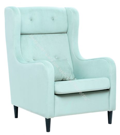 Кресло Leset Галант  Velur V14 венге