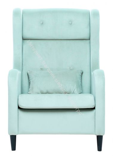 Кресло Leset Галант  Velur V14 венге