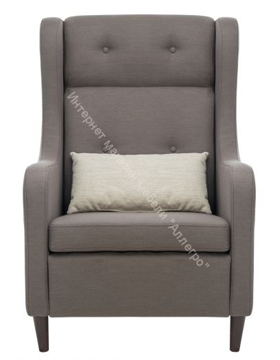 Кресло Leset Галант Melva 20-Melva 06 венге