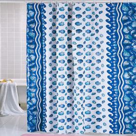 штора для ванны Shower Curtain ПВХ 180*180 с кольцами (арт. 847)