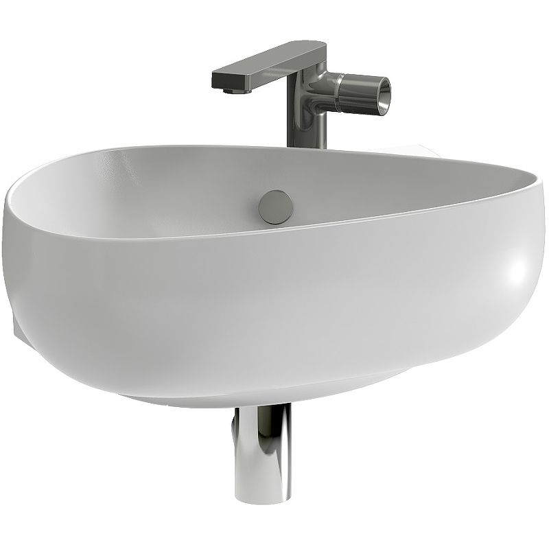 Изображение Раковина угловая Jacob Delafon Nouvelle Vague EG подвесного типа