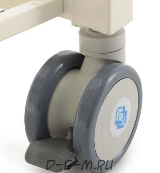 Кровать электрическая Med-Mos DB-7 (MЕ-2018Н) (2 функции) с полкой и накроватным столиком