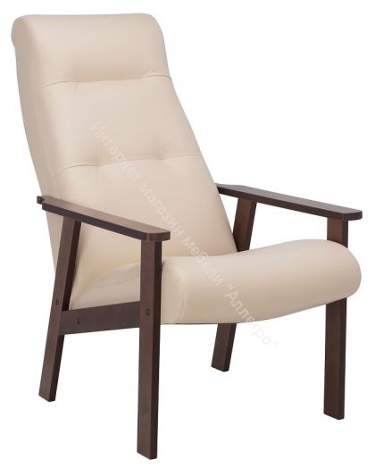 Кресло Leset Retro Polaris Beige орех