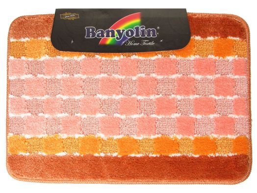 коврик BANYOLIN SILVER 60*100 (2шт.) терракот 182